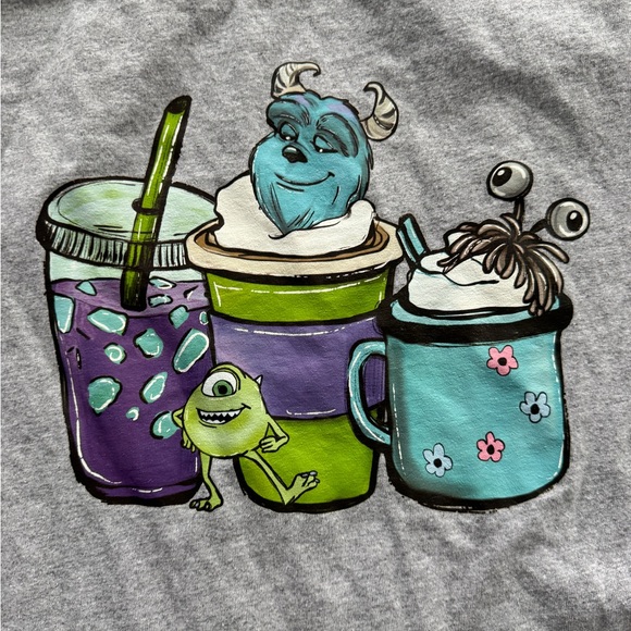 Disney Monsters Inc themed tee - Picture 3 of 5